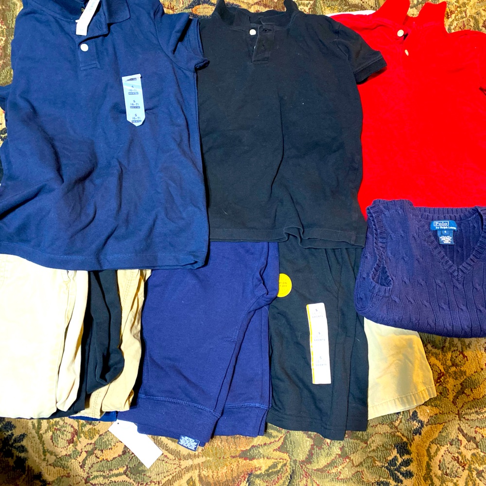 Boys uniform size 6-7 assortment